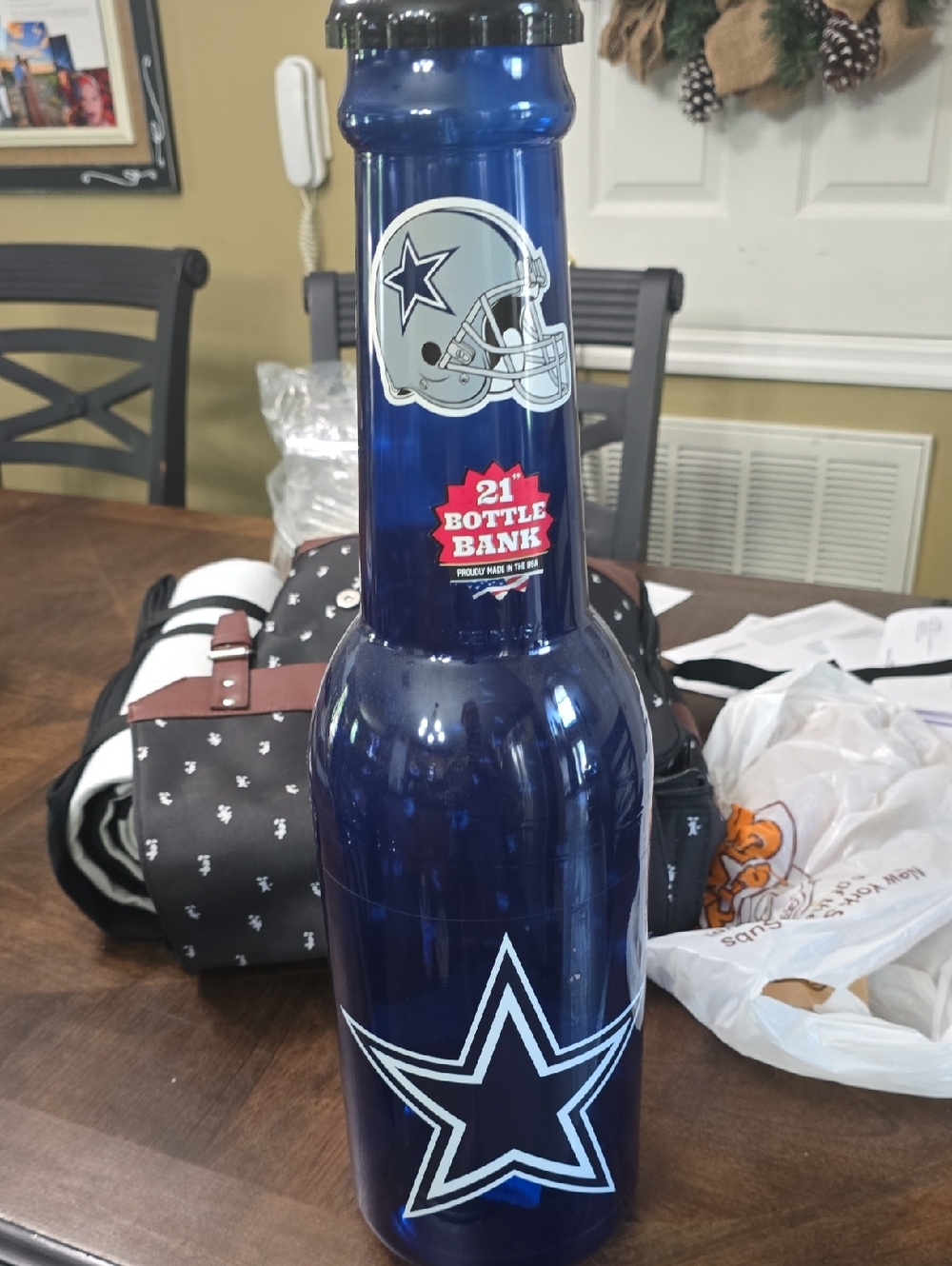 🩵💙Dallas Cowboys Bottle Bank💙🩵